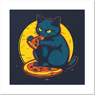 Kitty Pizza Posters and Art